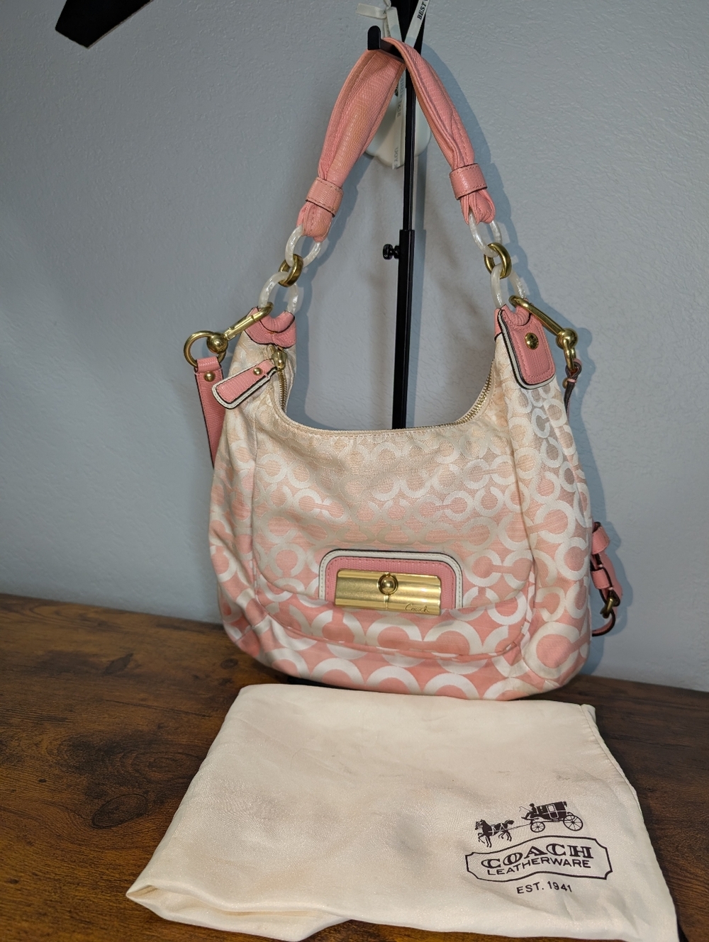 Coach Kristin Op Art Ombre Hobo